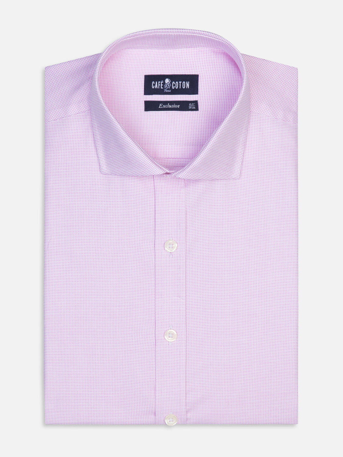 Camicia a trecce rosa