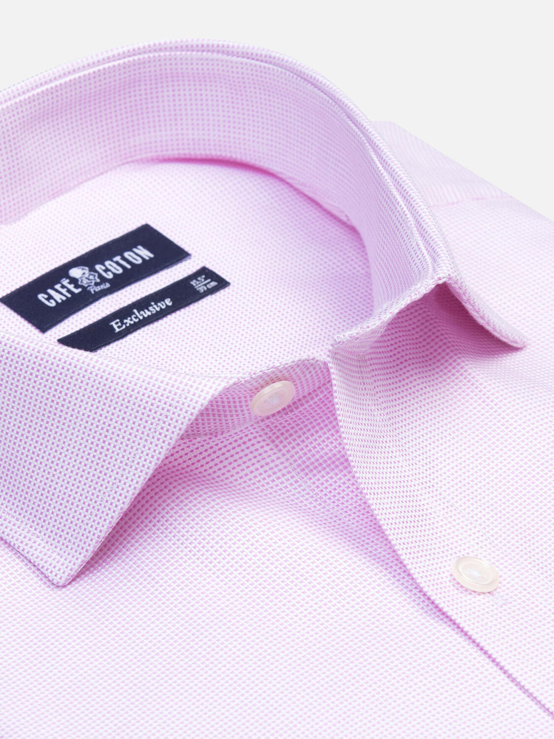 Camicia a trecce rosa