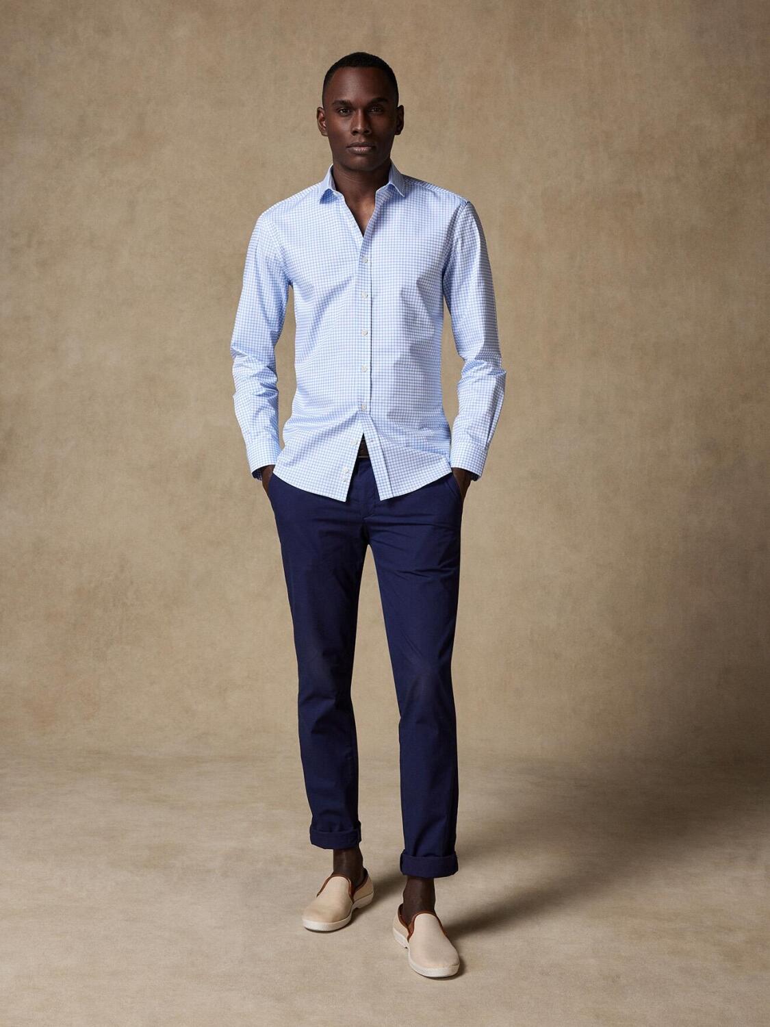 Nelson - Camicia a quadri Sky