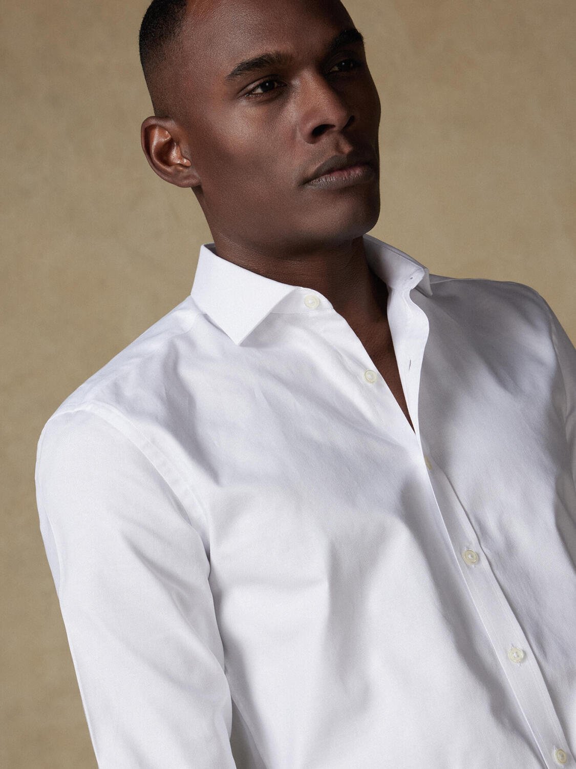 Camisa oxford blanca