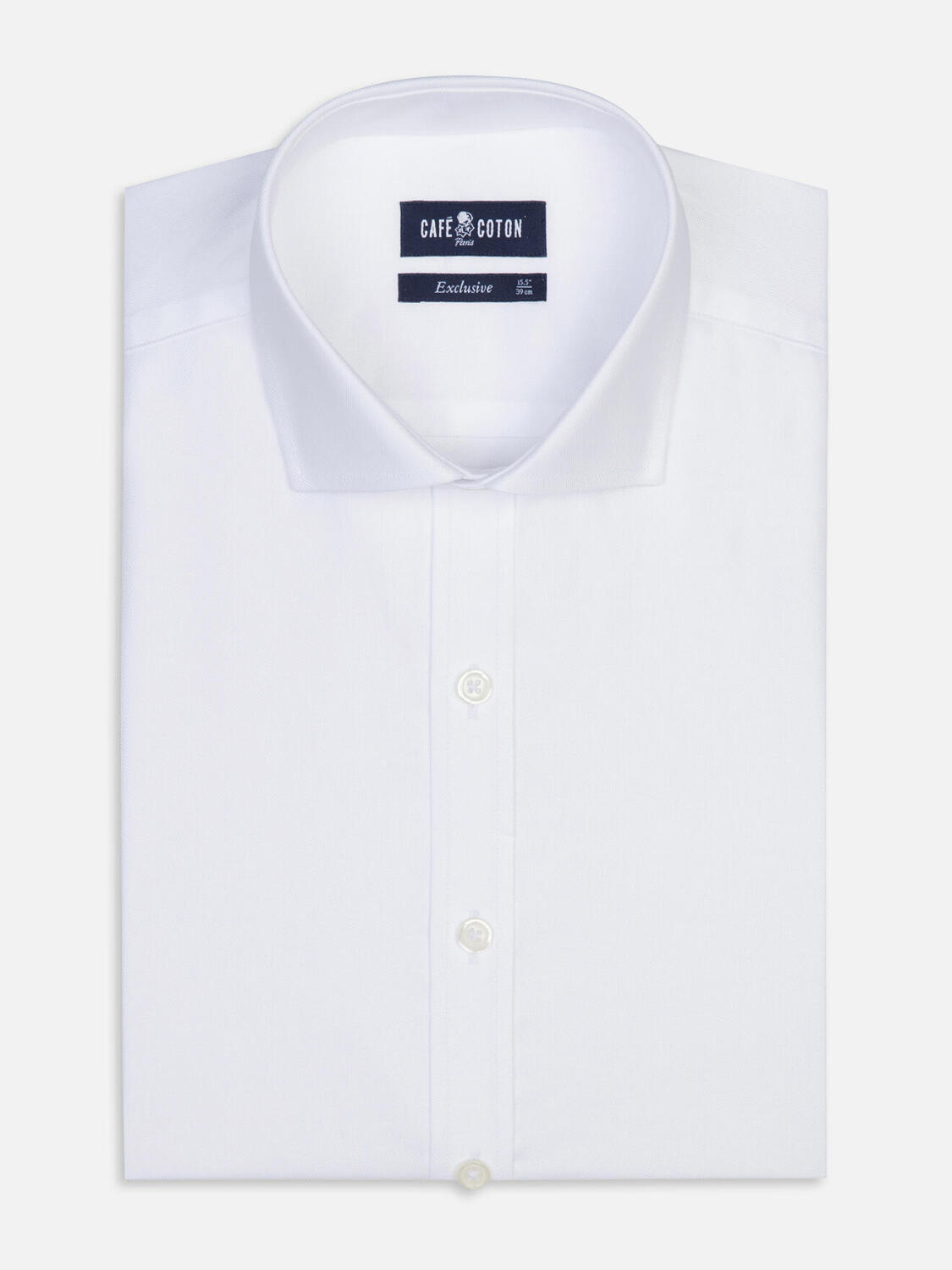 Camisa oxford blanca