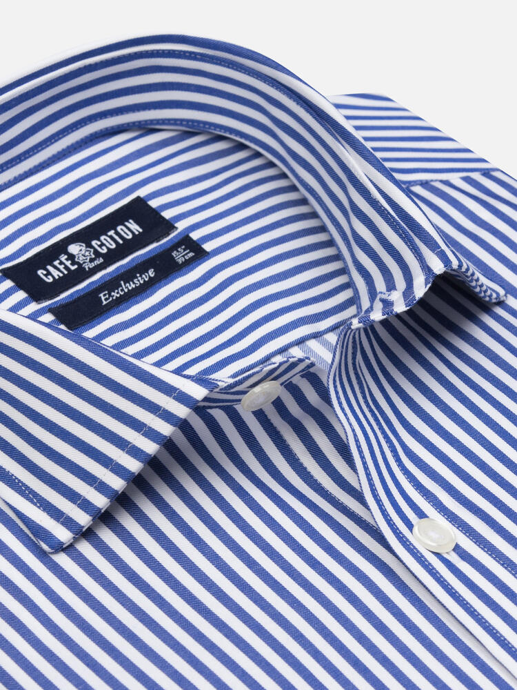 Nick Navy Stripe Shirt