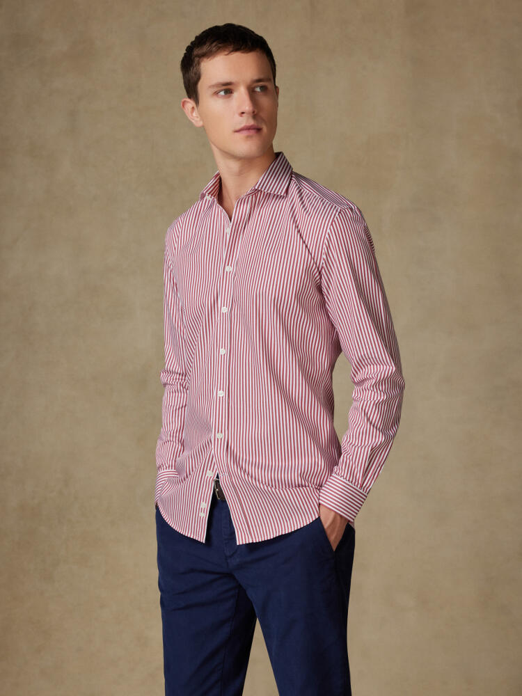 Camicia Nick Red Stripe