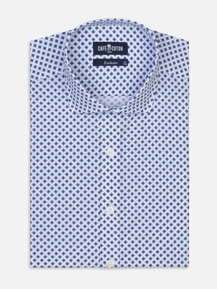 Chemise Noe à imprimé marine
