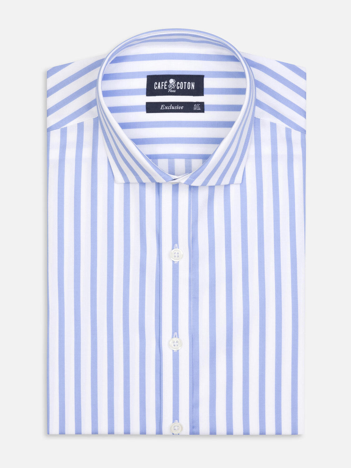 Camicia Paul a righe celesti