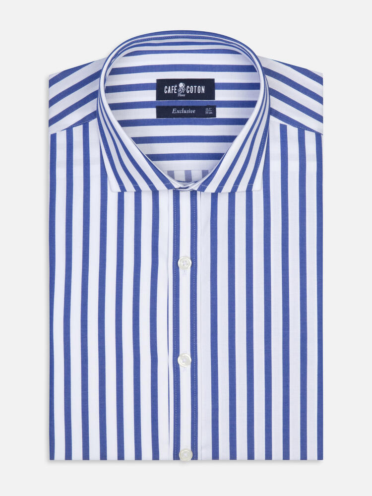 Camisa Percy a rayas marinas