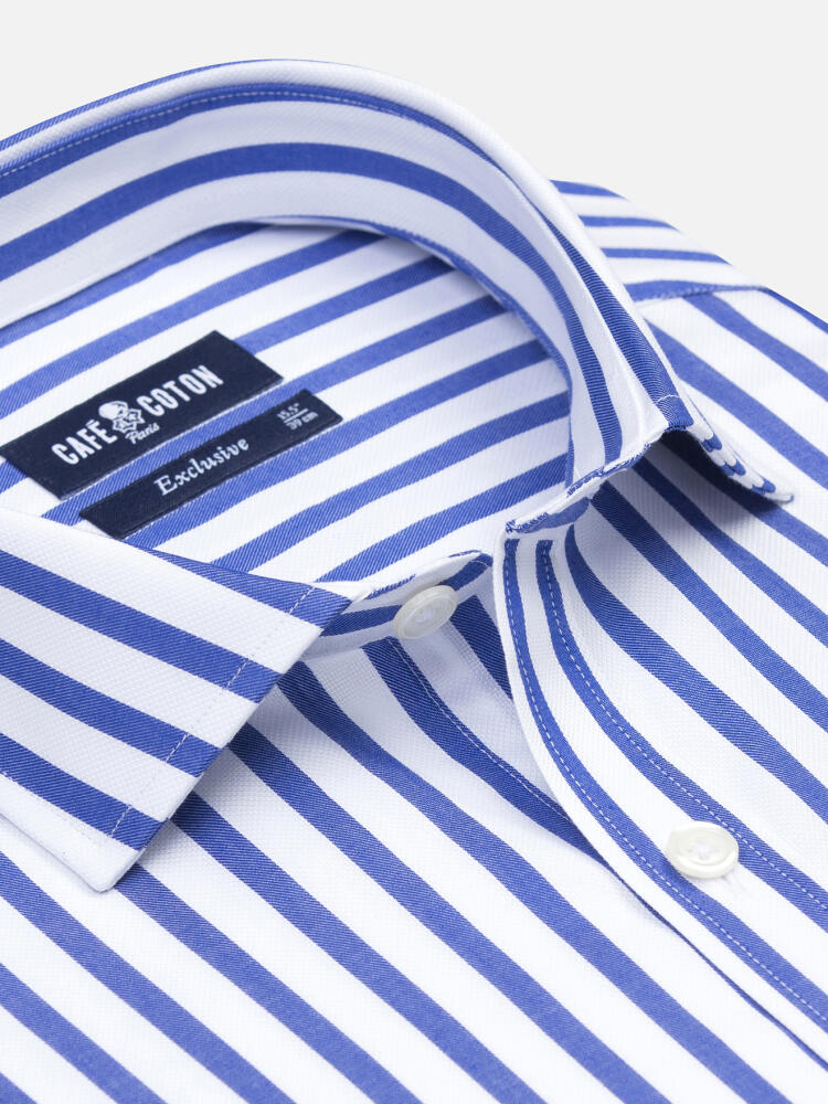 Camisa Percy a rayas marinas