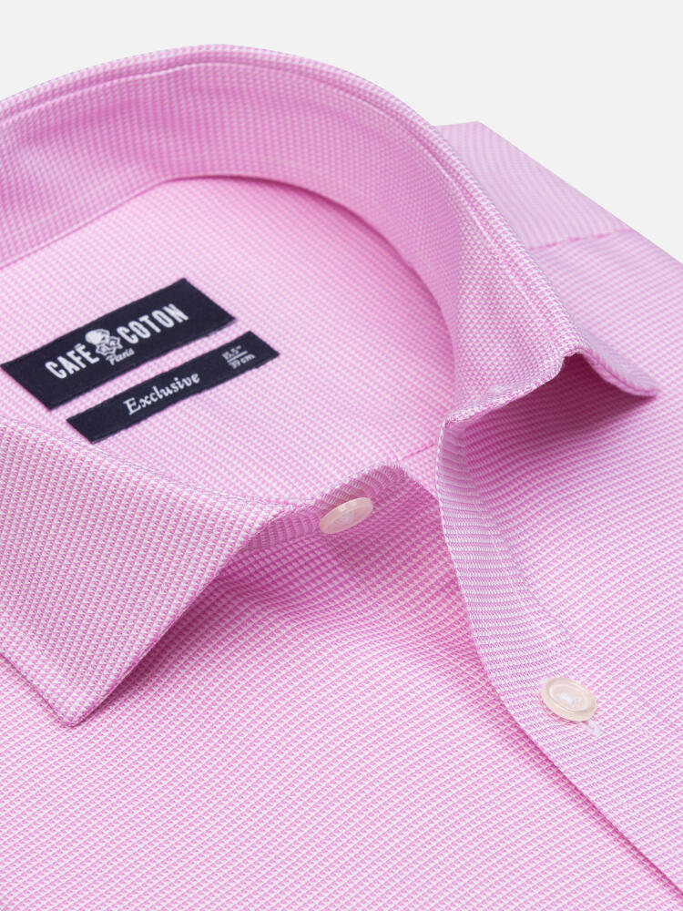 Camisa Peters Rosa Texturada