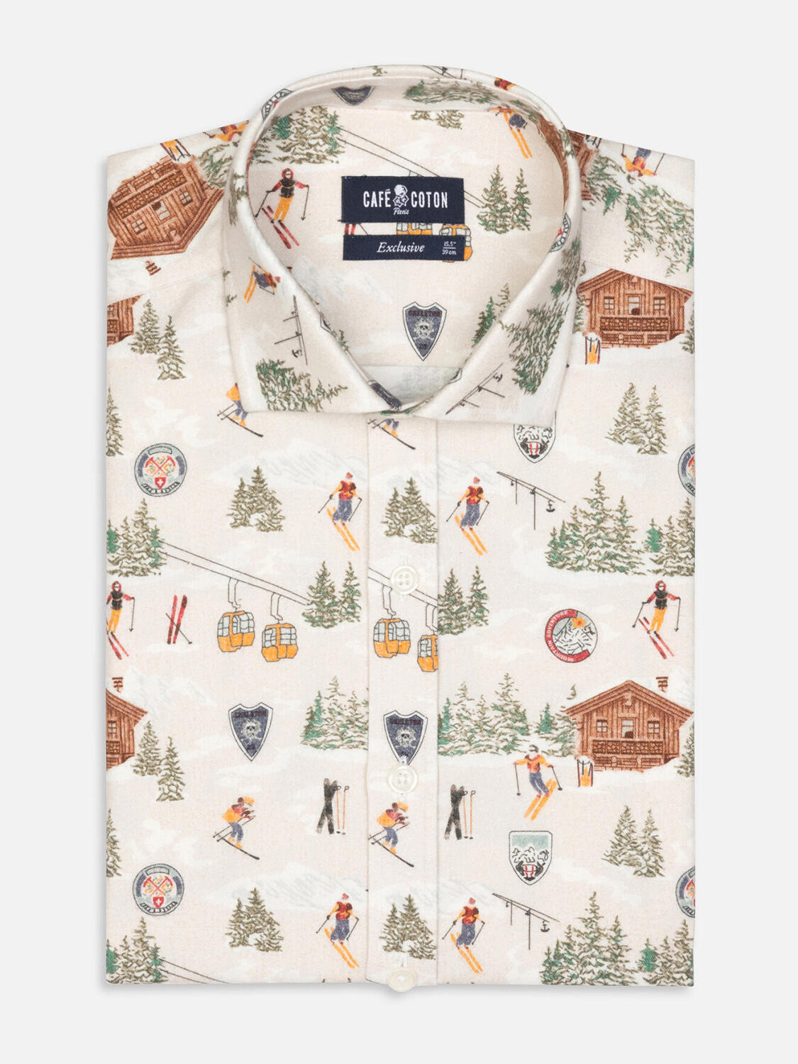 Riddle Alpine Print Shirt