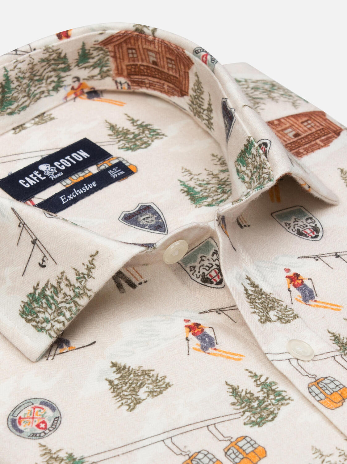 Riddle Alpine Print Shirt