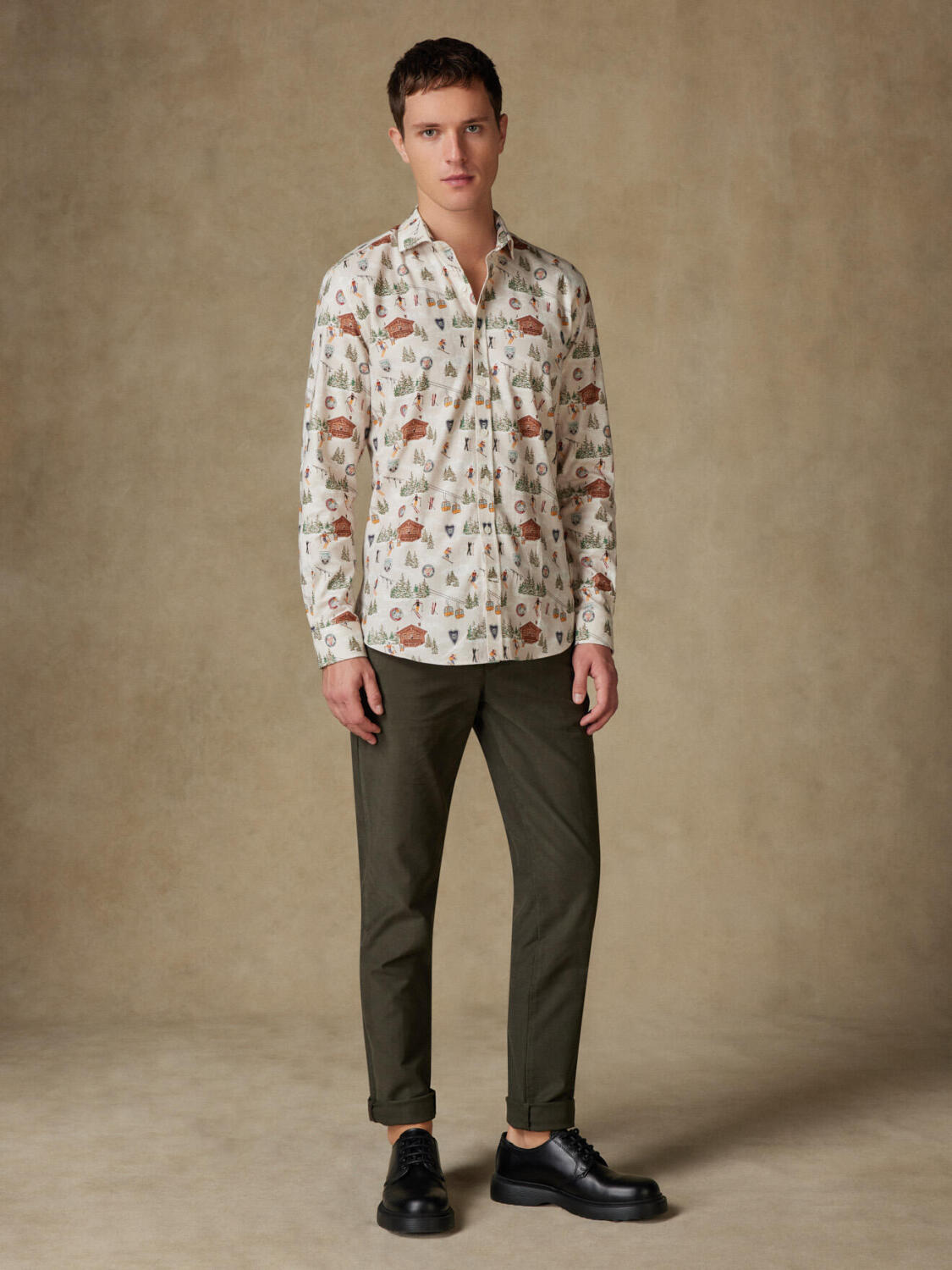 Riddle Alpine Print Shirt