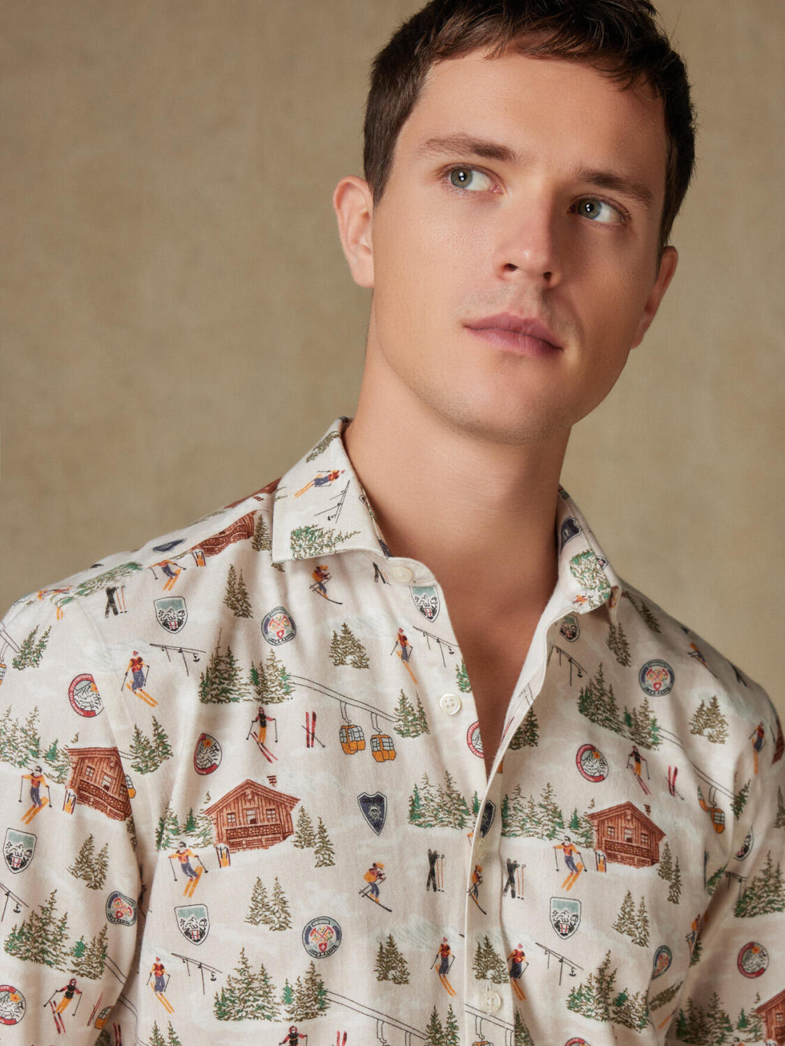 Riddle Alpine Print Shirt