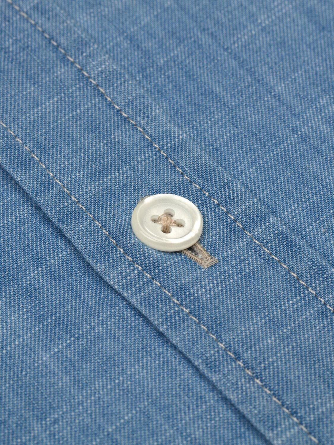 Chemise en denim ring-ring clair