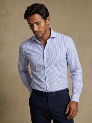Sawyer Sky Blue Striped Shirt