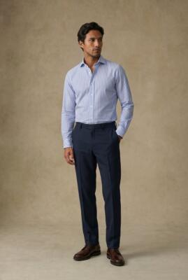 Sawyer Sky Blue Striped Shirt