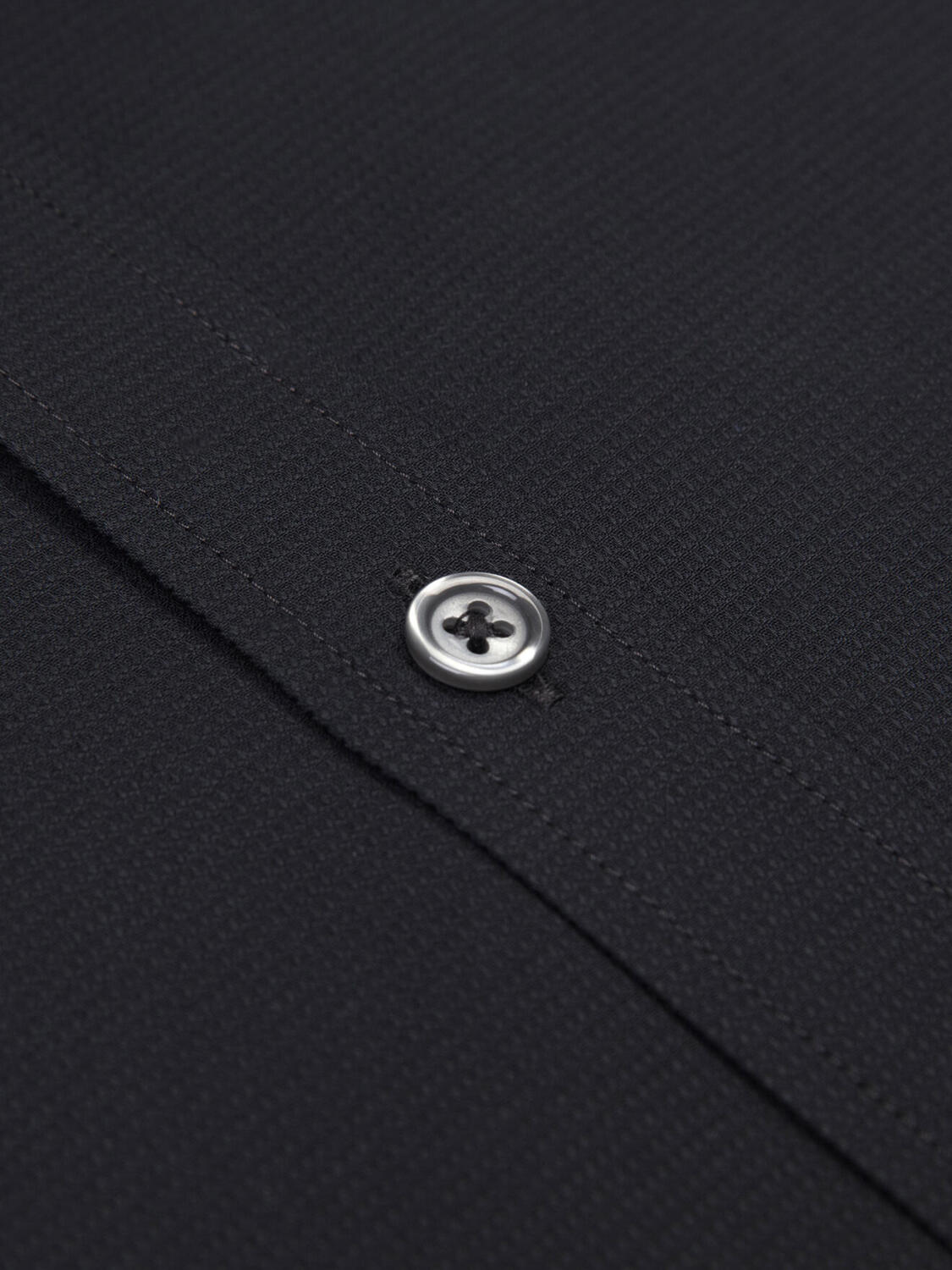Chemise Shane texturée noire
