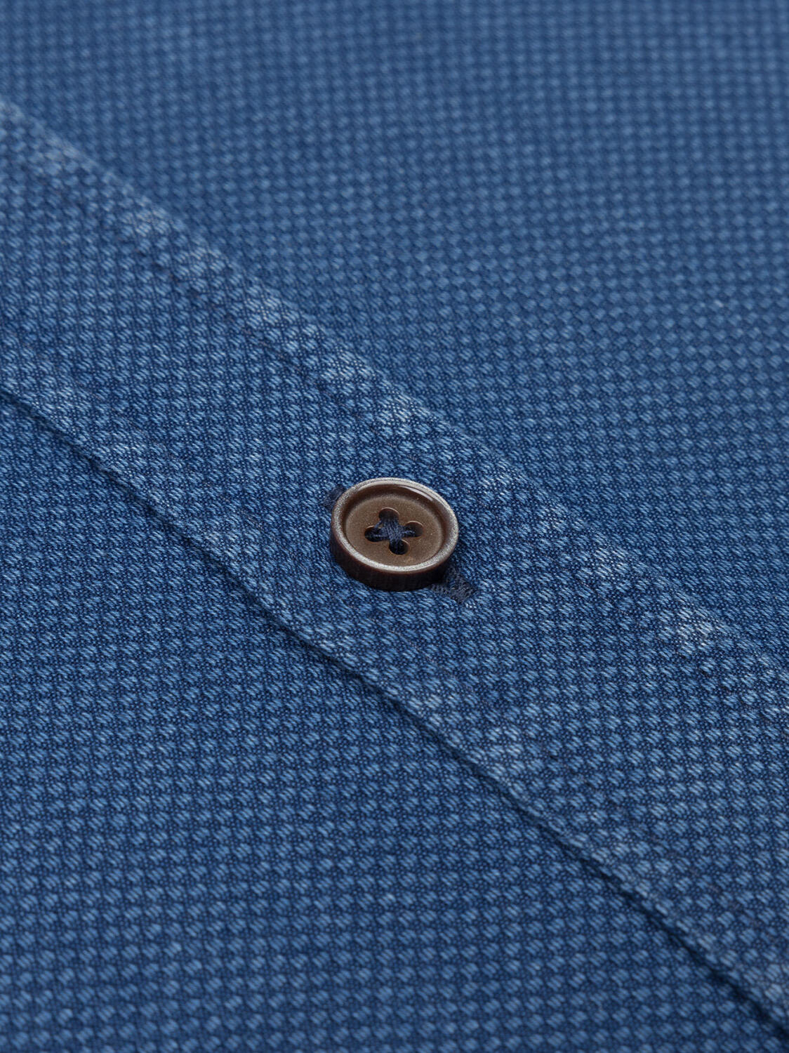 Basil indigo slim fit shirt