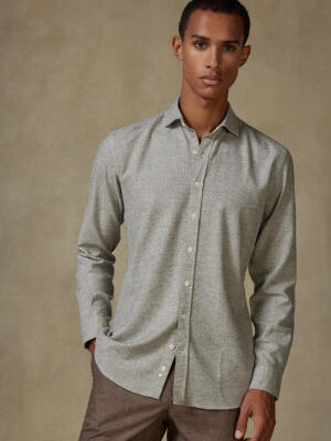 Bill flannel slim fit shirt