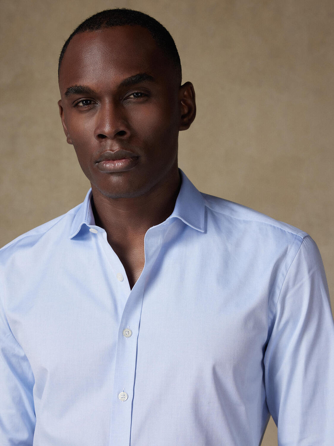 Wit Piqué Overhemd - Slim Fit