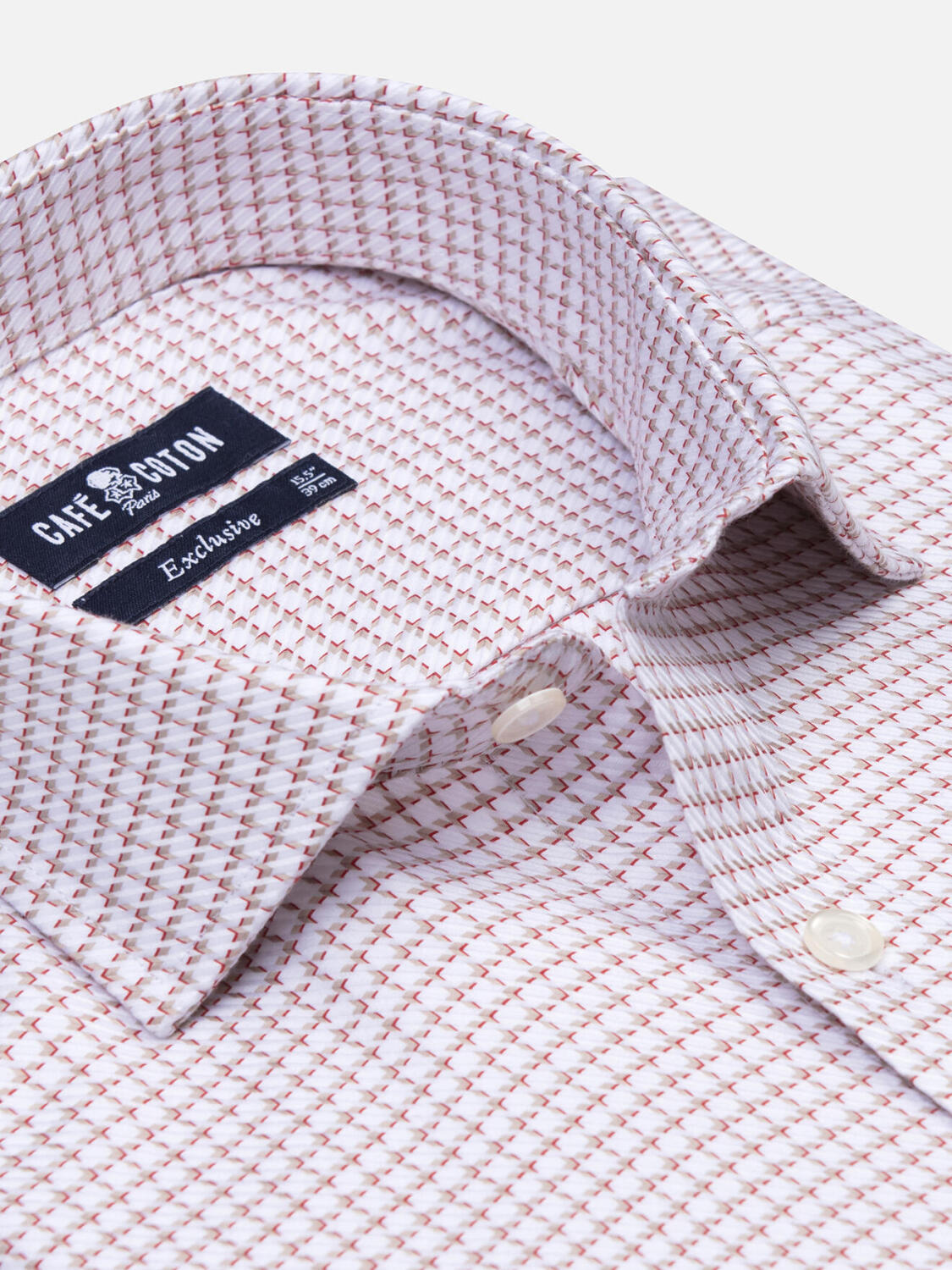 Brent grijs geruit slim fit overhemd