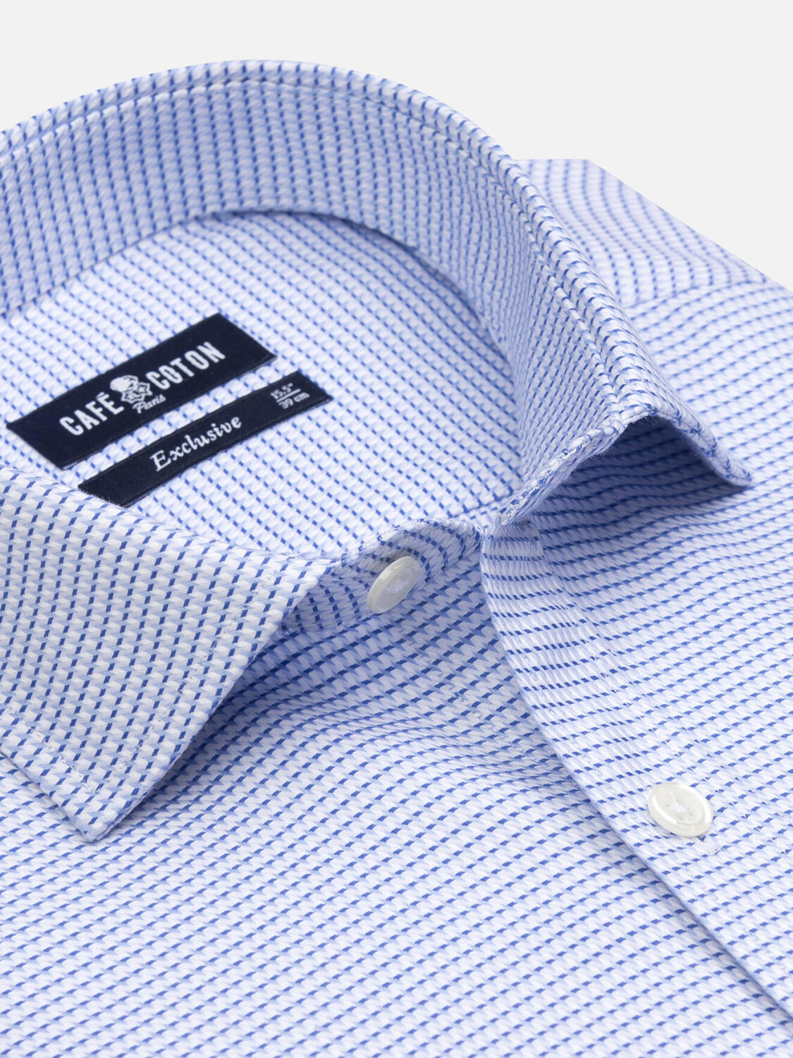 Chemise cintrée Brock en twill