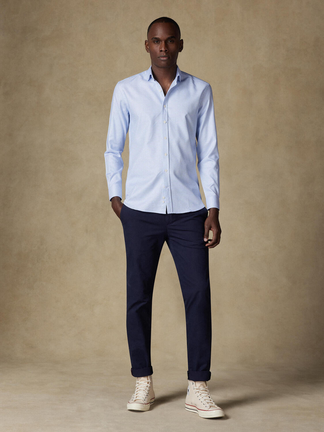 Chemise cintrée Brock en twill