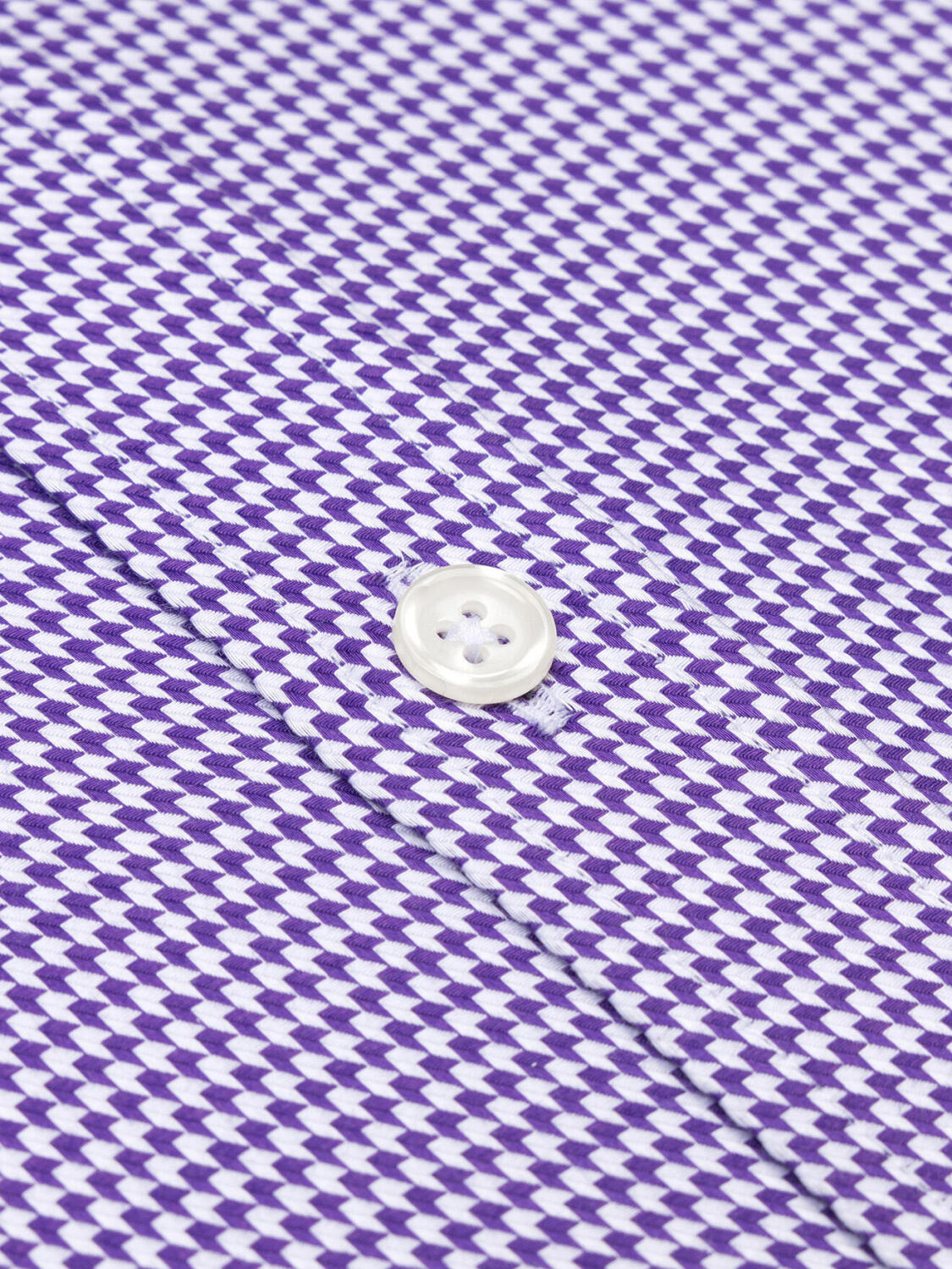Camicia slim fit Bud in twill viola