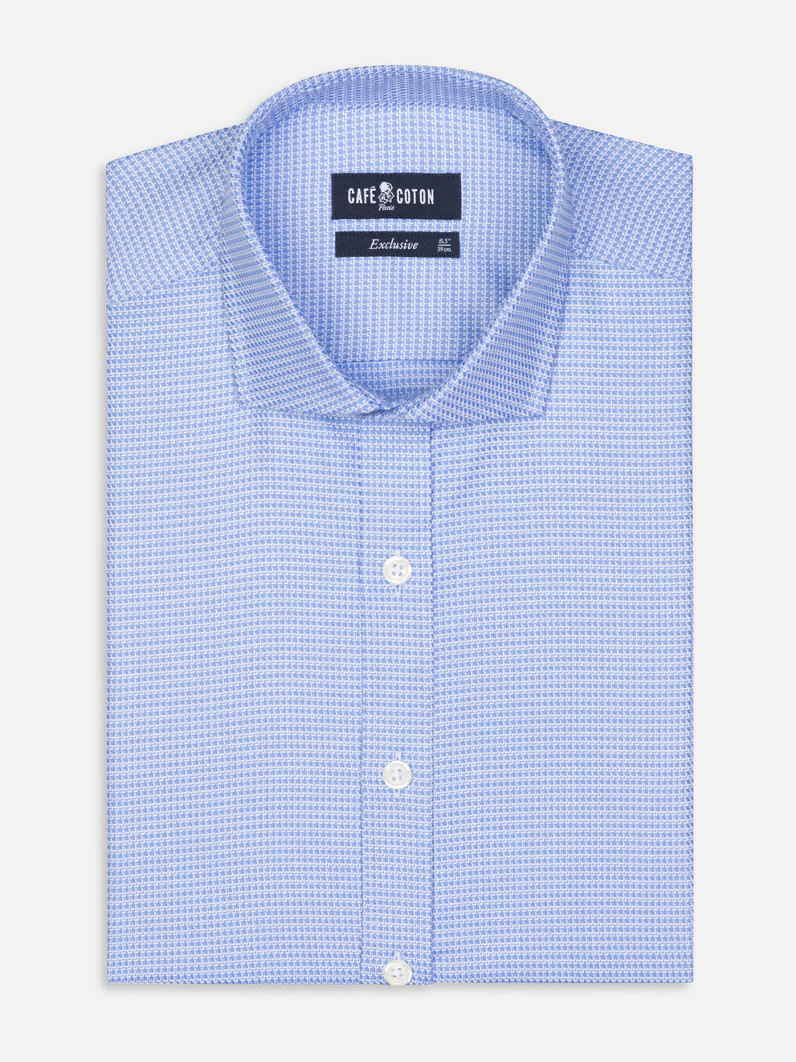 Cameron sky twill slim fit shirt