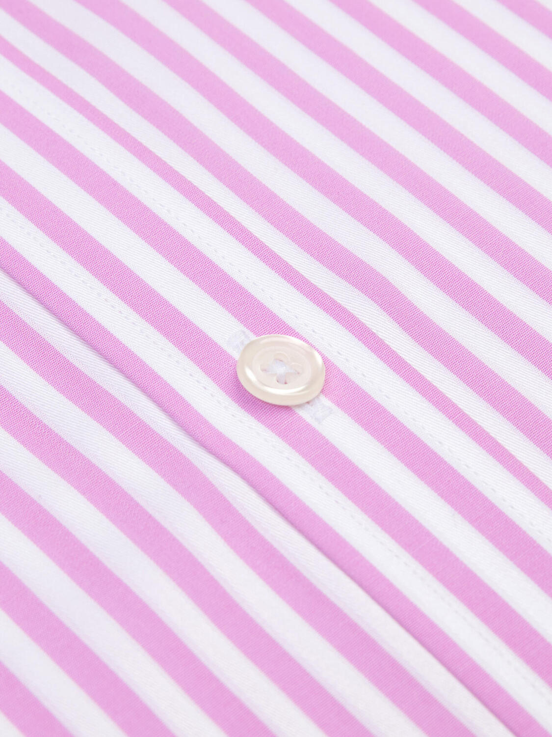 Chemise cintrée Chris à rayures rose