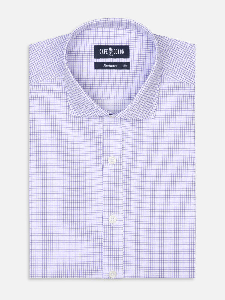 Conor Parma Checkered slim fit shirt