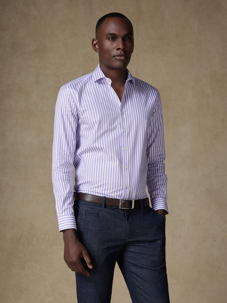 Dale Parma Stripe slim fit shirt