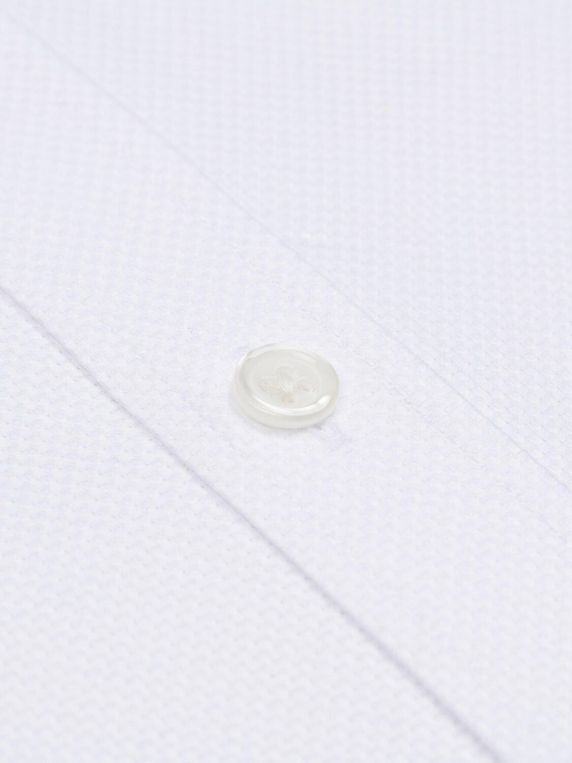 Camicia Dave con treccia bianca - Slim Fit