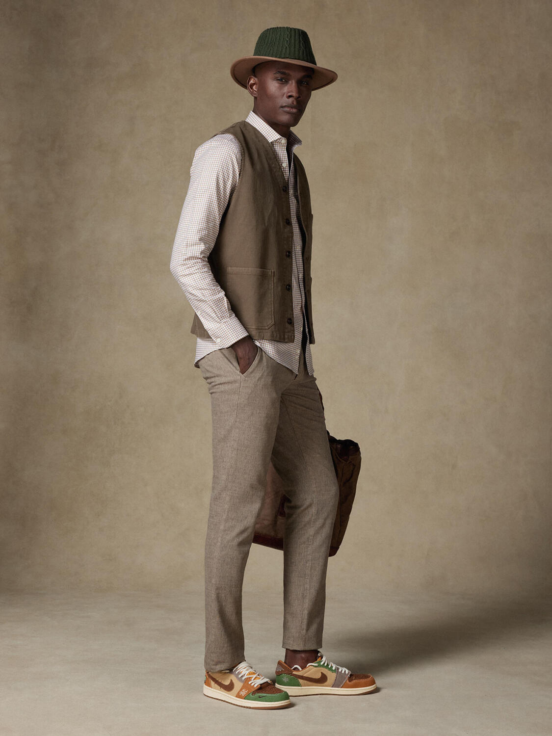 Camicia slim fit Elliott a quadri grigio