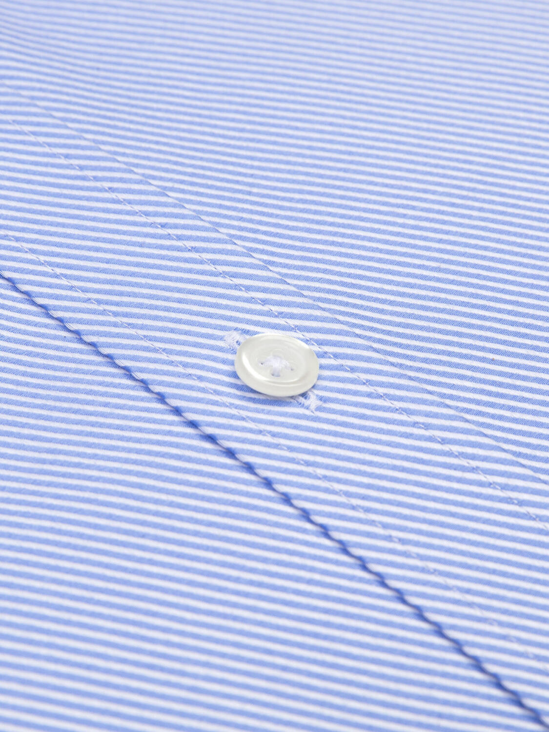 Ellis slim fit shirt in sky blue twill