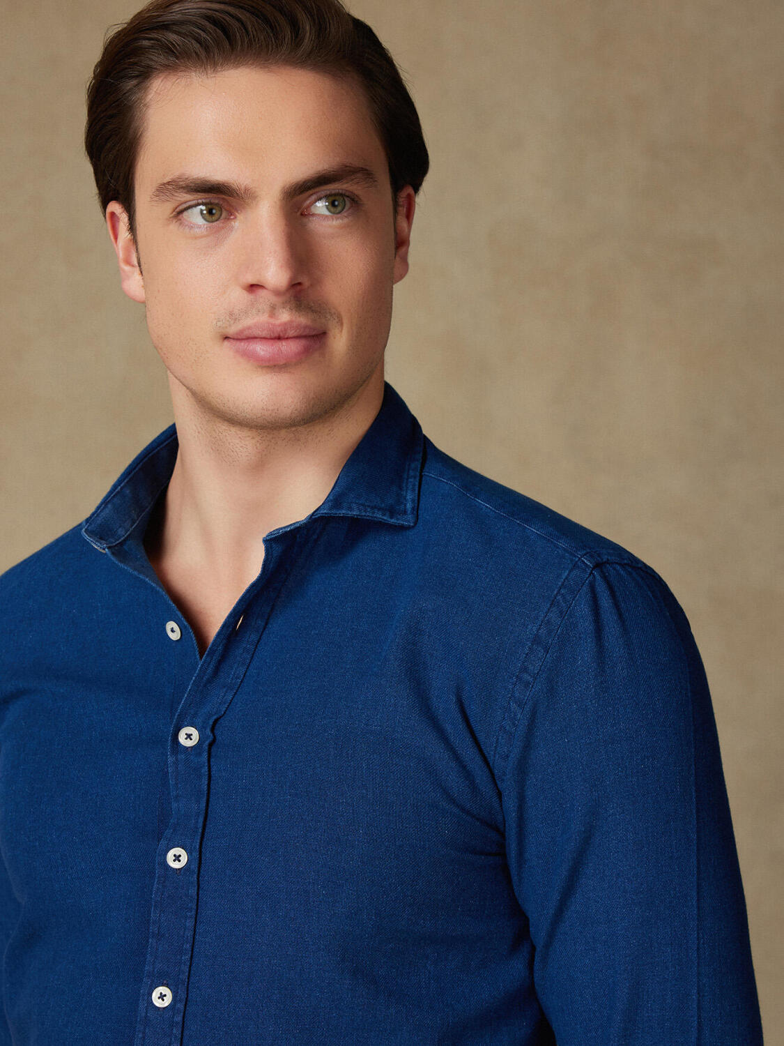 Camicia slim fit slim fit Erwin in denim