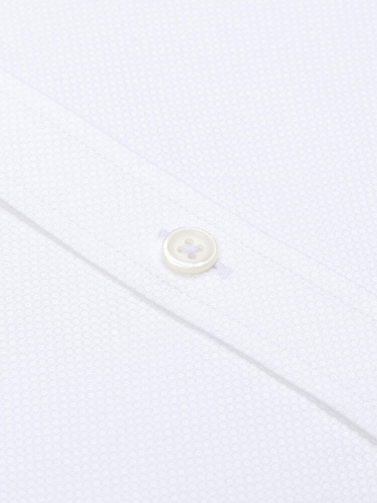 Camisa Slim Fit Flynn de twill blanca