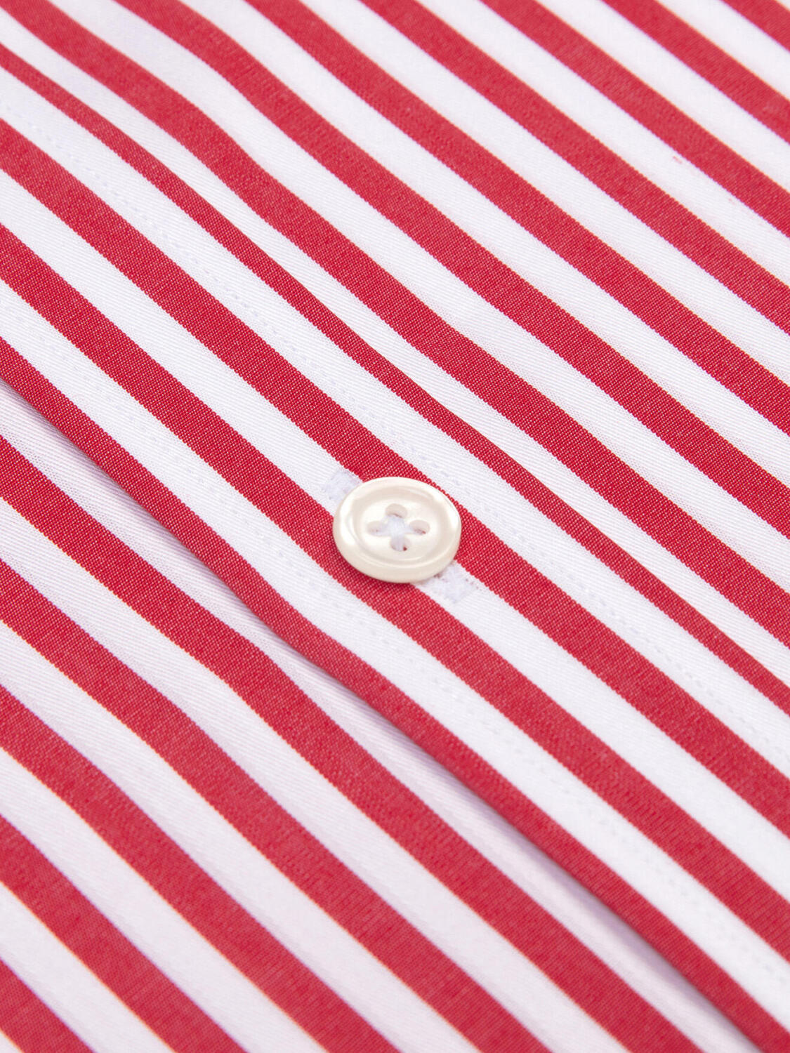 Chris slim fit shirt with red stripes - Extra long sleeves