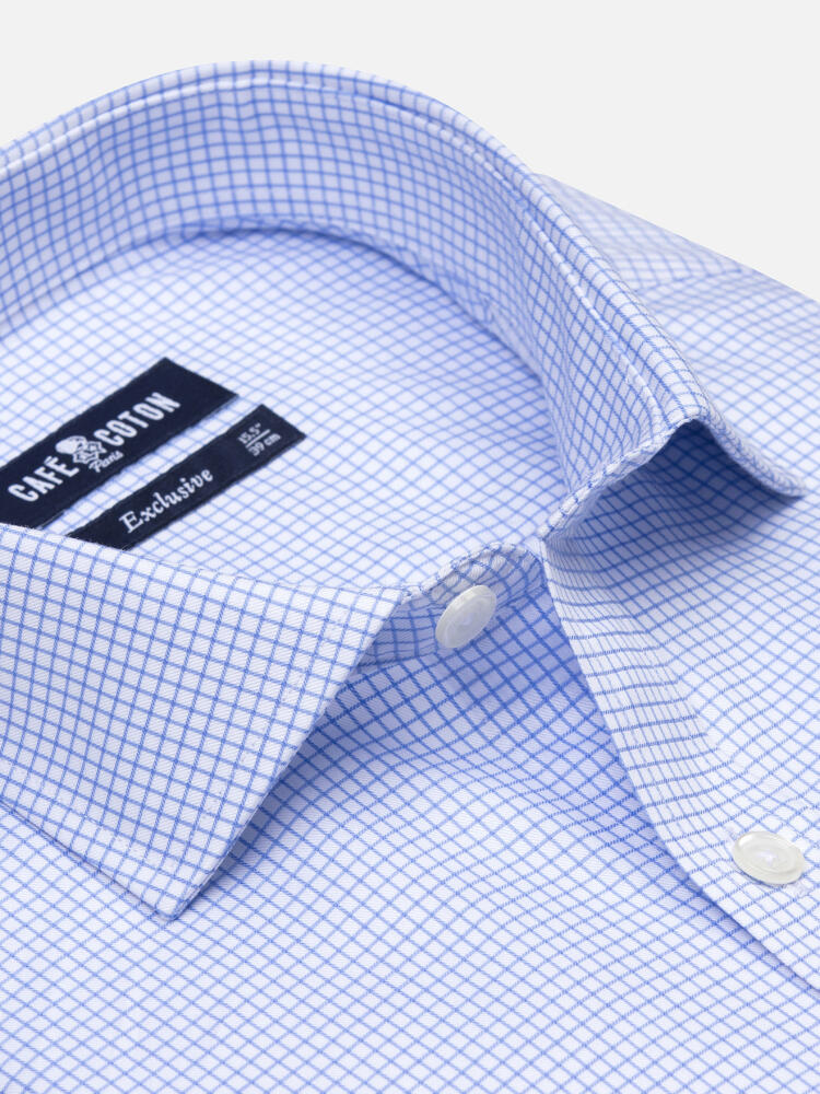 Conor sky Karohemd - Slim Fit - Extralanger arm