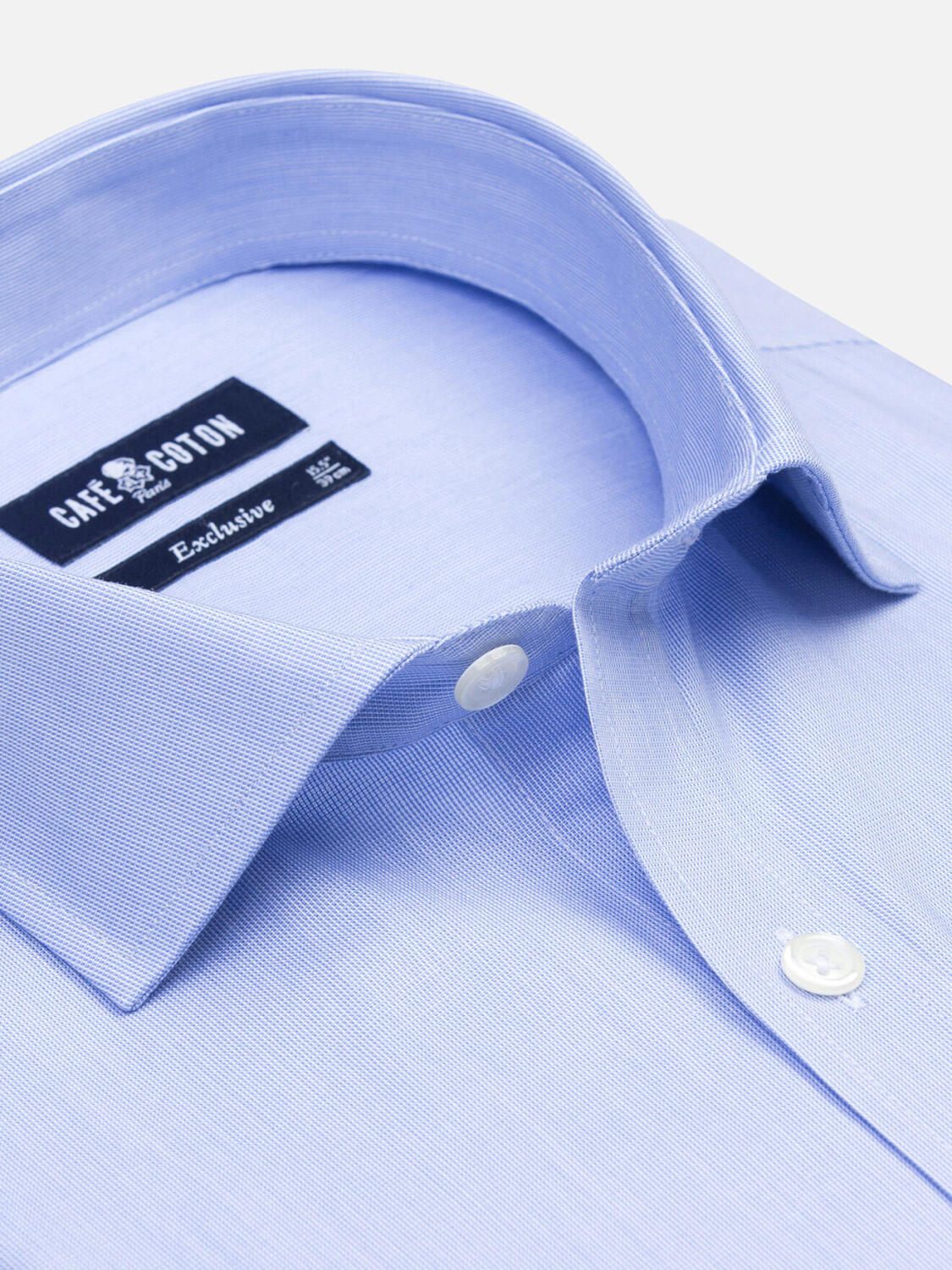 Thousand Stripes Sky slim fit shirt - Extra Long Sleeves