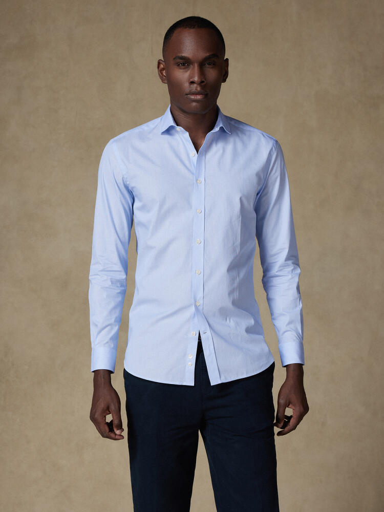 Thousand Stripes Sky slim fit shirt - Extra Long Sleeves