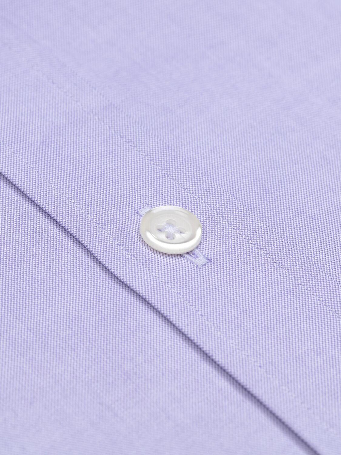 Parma violet pinpoint slim fit shirt - Extra long sleeves