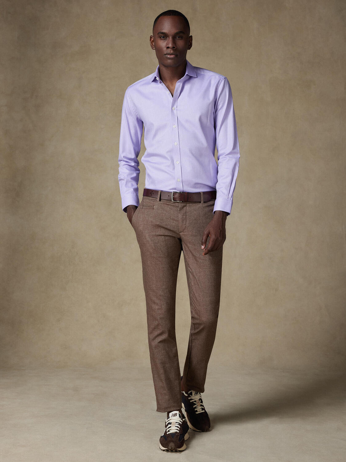 Parma twill shirt  - Extra long sleeves