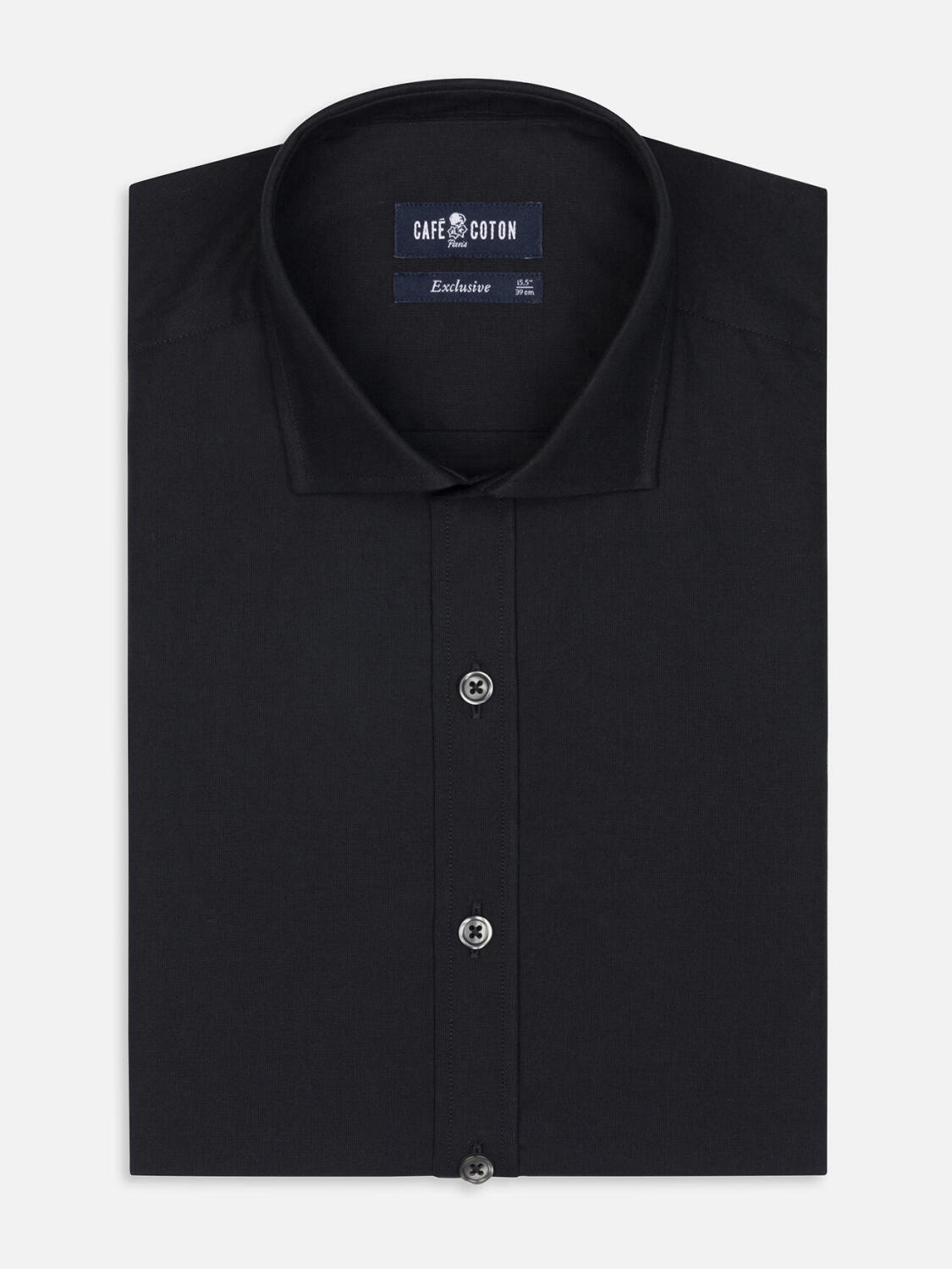 Chemise cintrée Gleeson noire