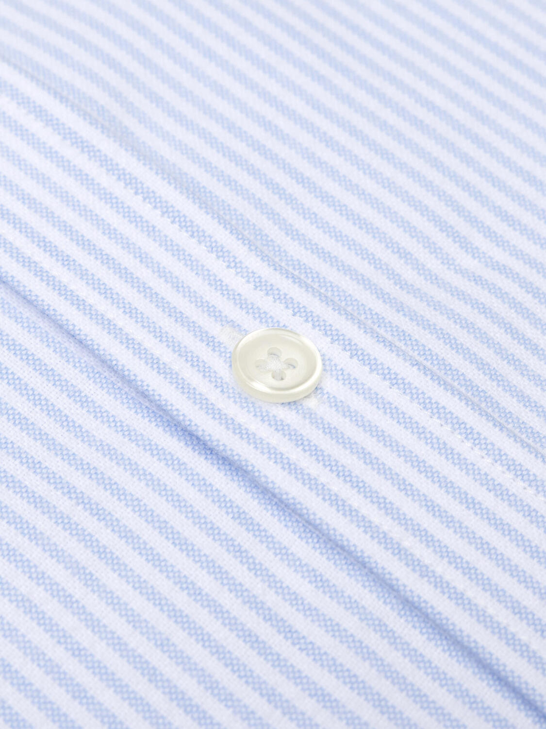 Camicia slim fit Grab in oxford spazzolato cielo