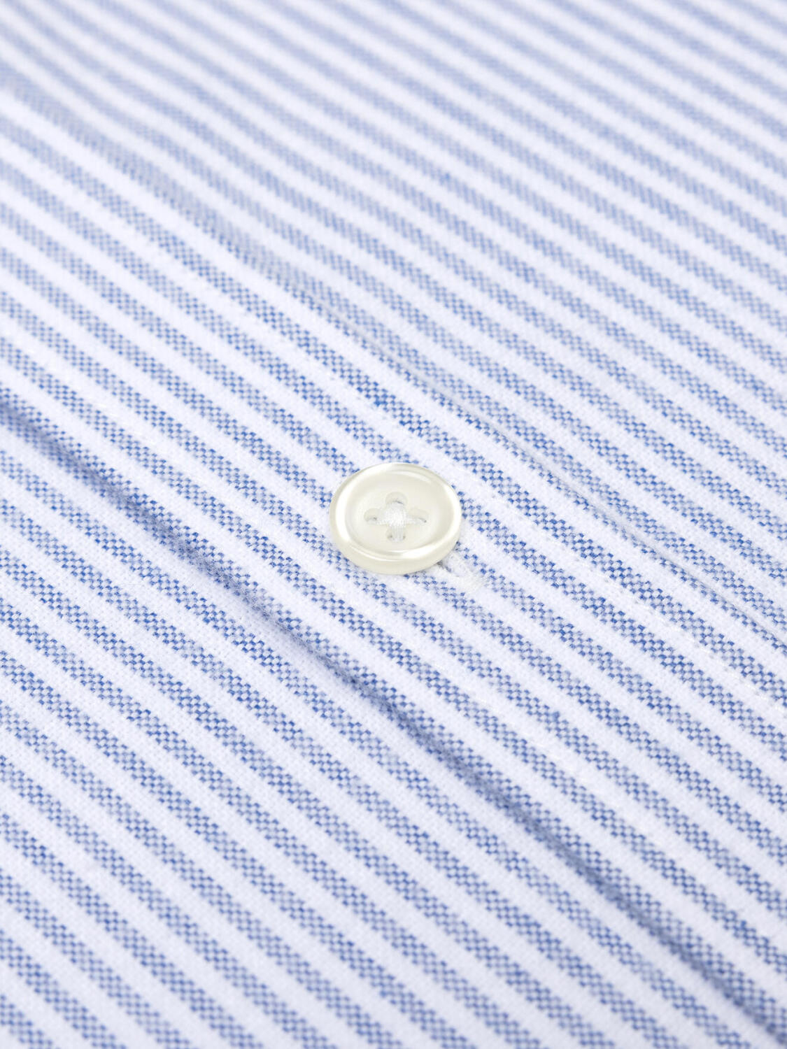 Camicia slim fit Grab in oxford spazzolato blu