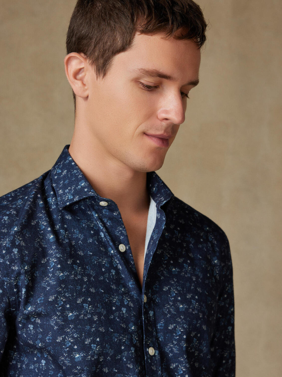 Chemise cintrée Graham à imprimé floral