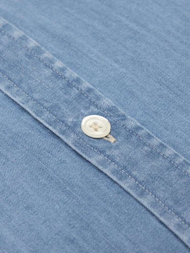 Haden denim slim fit shirt