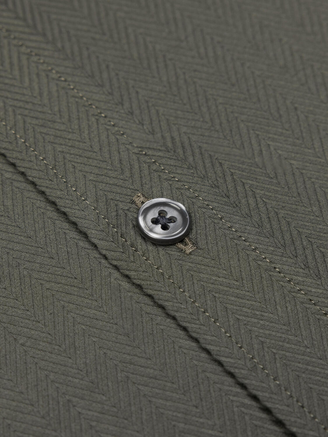 Camisa entallada Espiga Caqui