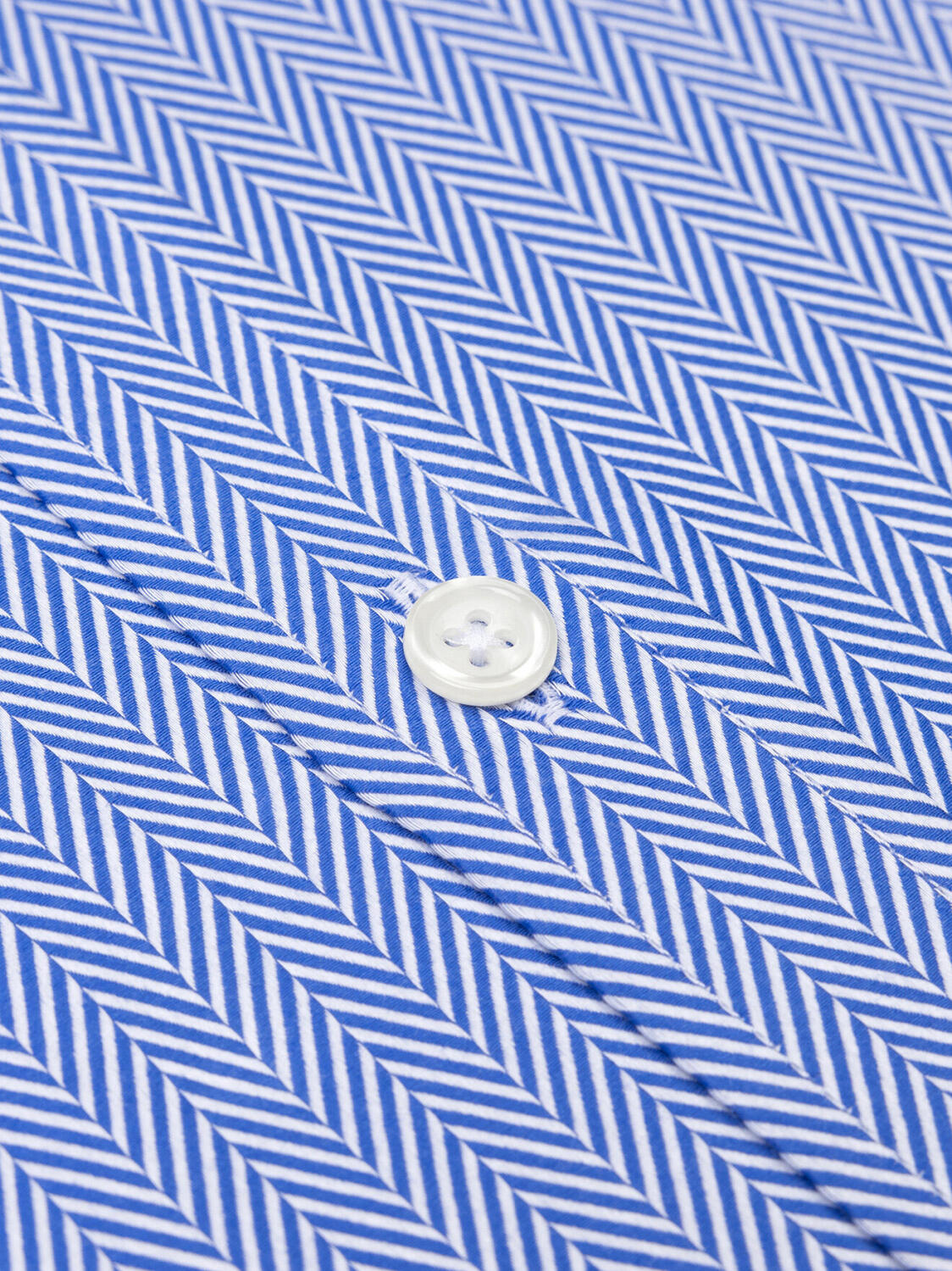 Camisa ajustada Hunter azul espiga