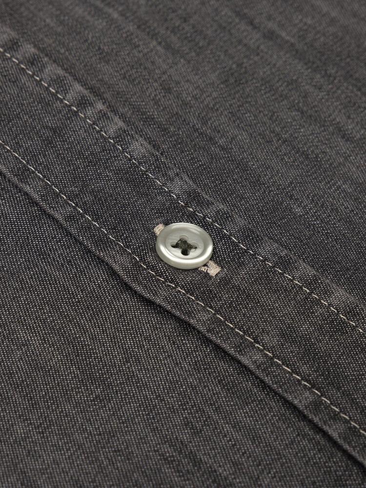 Joey Carbon Denim slim fit shirt